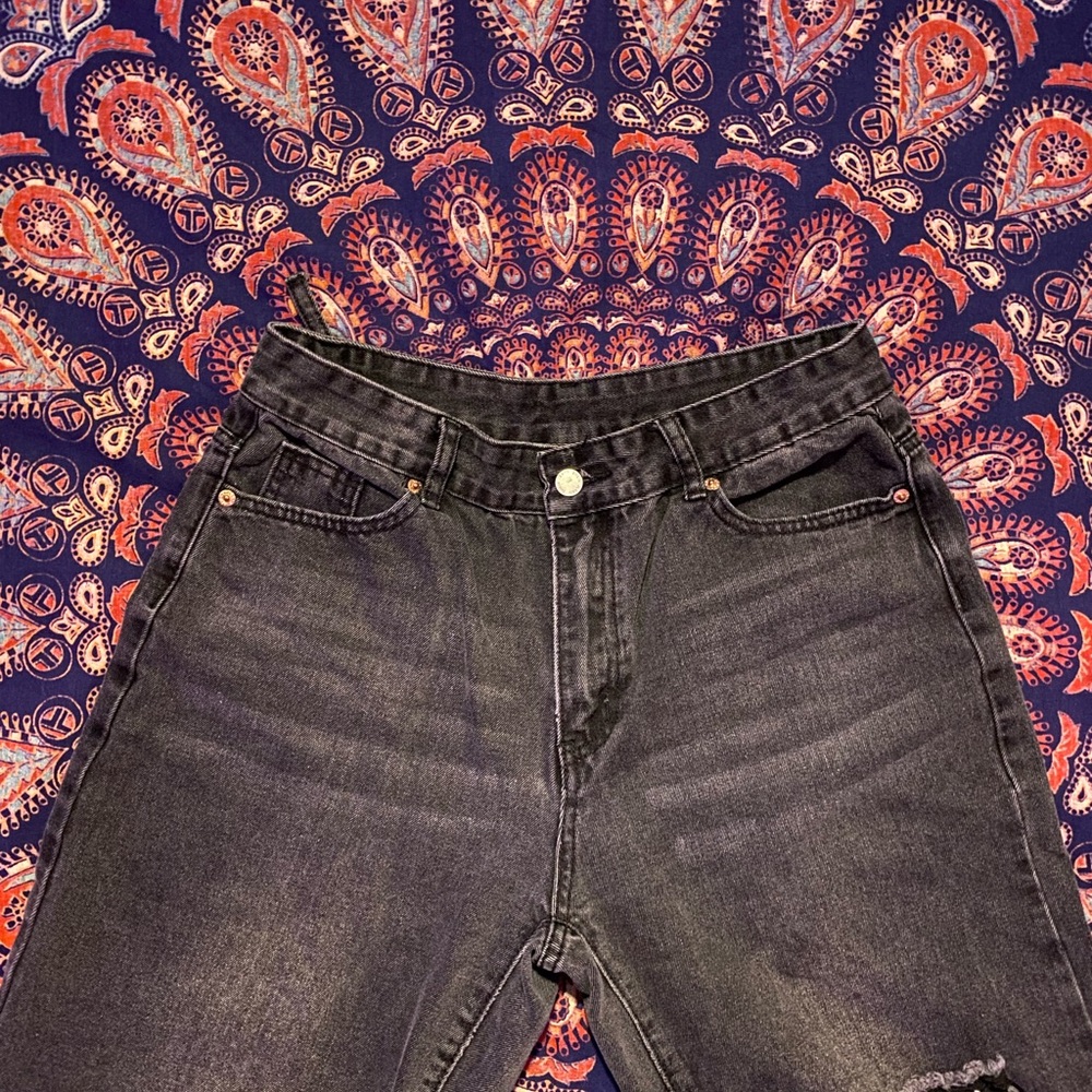 Stylish Black Denim Jeans